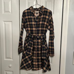 Kiel James Patrick Flannel dress, size M